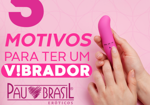 5 MOTIVOS PARA TER UM VIBRADOR! 