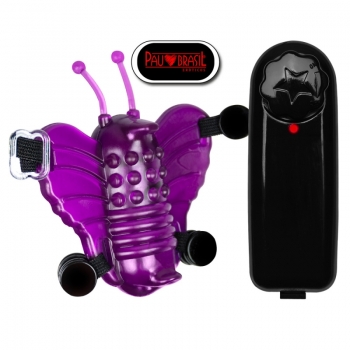 imagem Micro Butterfly c/ Vibro - Lilás - Cód 106ML 