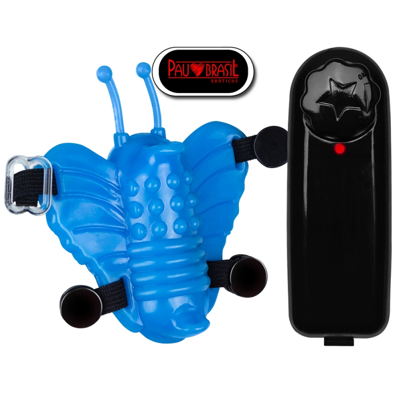 imagem Micro Butterfly c/ Vibro - Azul - Cód 106MA 