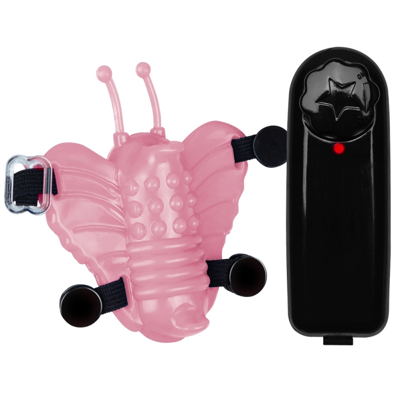 imagem Micro Butterfly com Vibro - Rosa - Cód 106MR